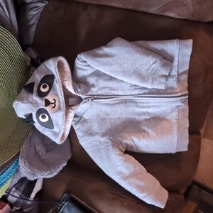 Joe fresh baby koala zip up hoodie 6-12months